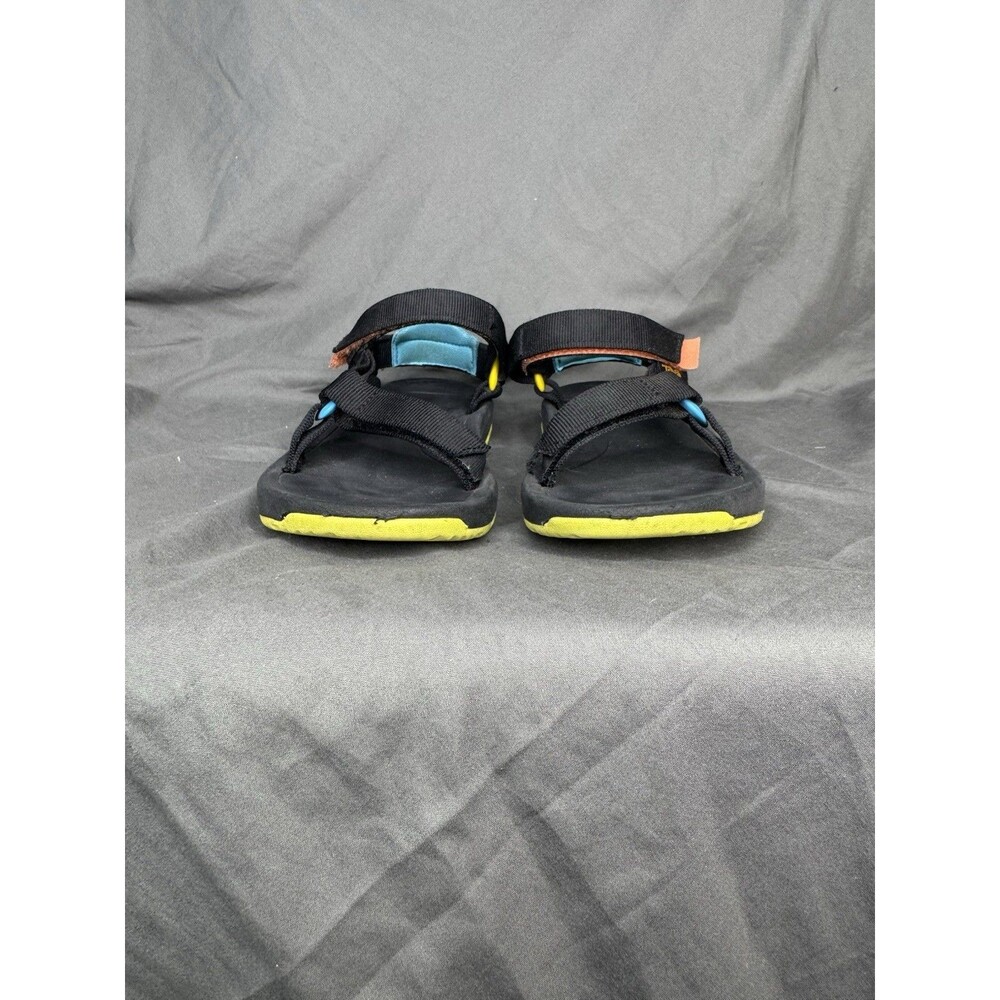 Teva Kids Hurricane XLT2 Sandals Blue Yellow Strappy Slip On Outdoors Size 1 - Picture 8 of 10